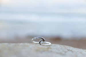Chunky wave ring