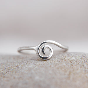 Inward Tide Ring