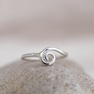 Inward Tide Ring