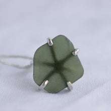 Load image into Gallery viewer, Seaglass Swirl Ring Size T (Mornington Beach)