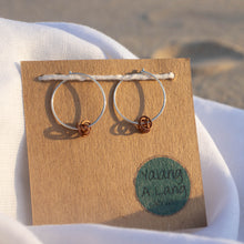 Load image into Gallery viewer, Knotted Hoops - Copper