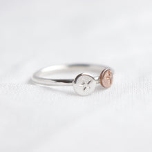 Load image into Gallery viewer, Duo Shine On Ring - Size R