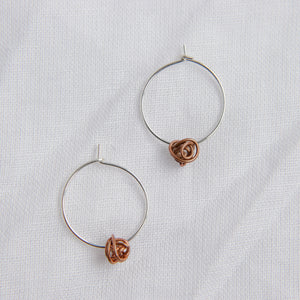Tumble Weed Hoops - Copper