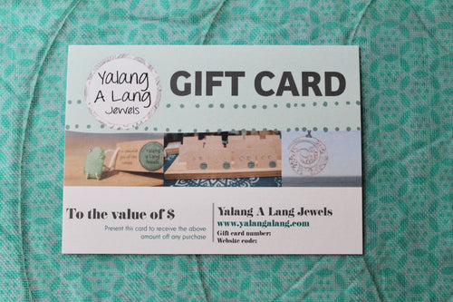GIFT CARD - Choose the value
