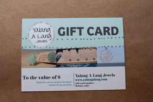 GIFT CARD - Choose the value