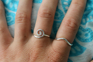 Inward Tide Ring