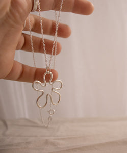 Flower Power Necklace (M) 45cm Chain